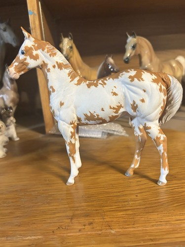 Okie Rio Resin Stock Horse Palomino Pinto