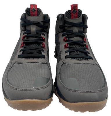 Columbia Gray and Black Trail Mid-Top Boots with Red Accents Mens Size 7 Men main image 4