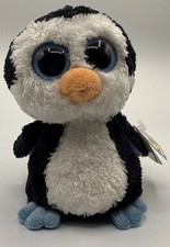 Ty Beanie Boos Waddles The Penguin 6” 2012 Edition Purple Tag