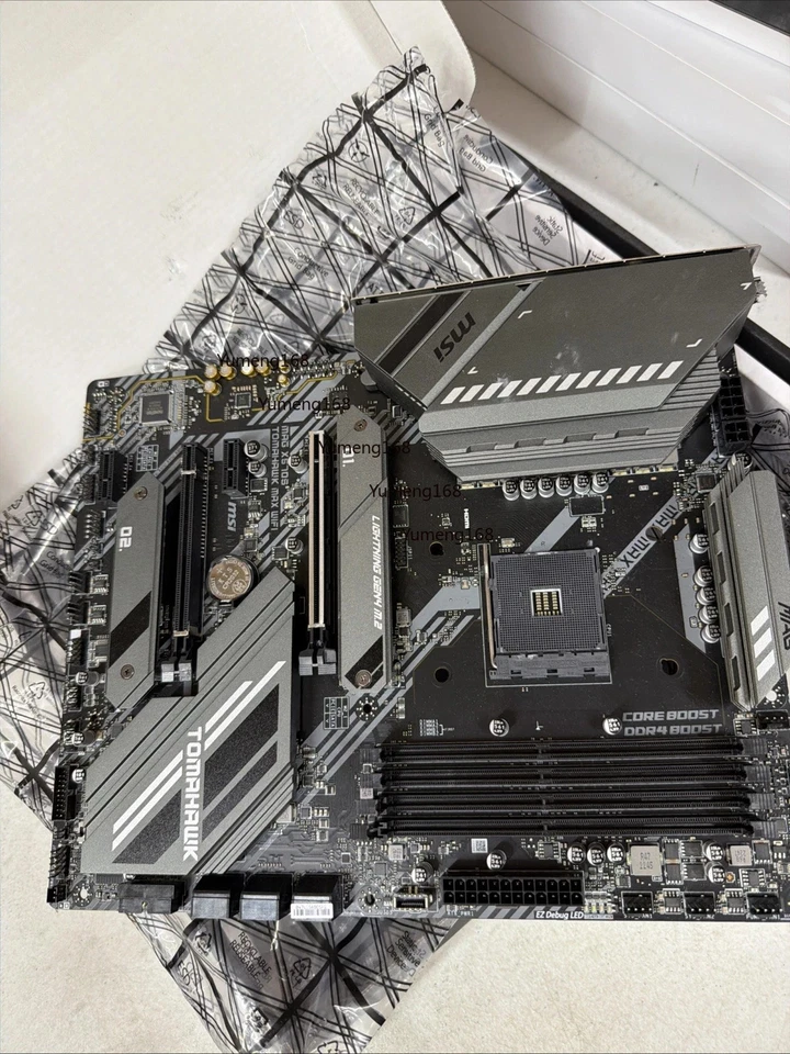 MSI MAG X570S TOMAHAWK MAX WIFI AM4 AMD X570 USB 3.0 ATX AMD Motherboard - Image 2 of 4