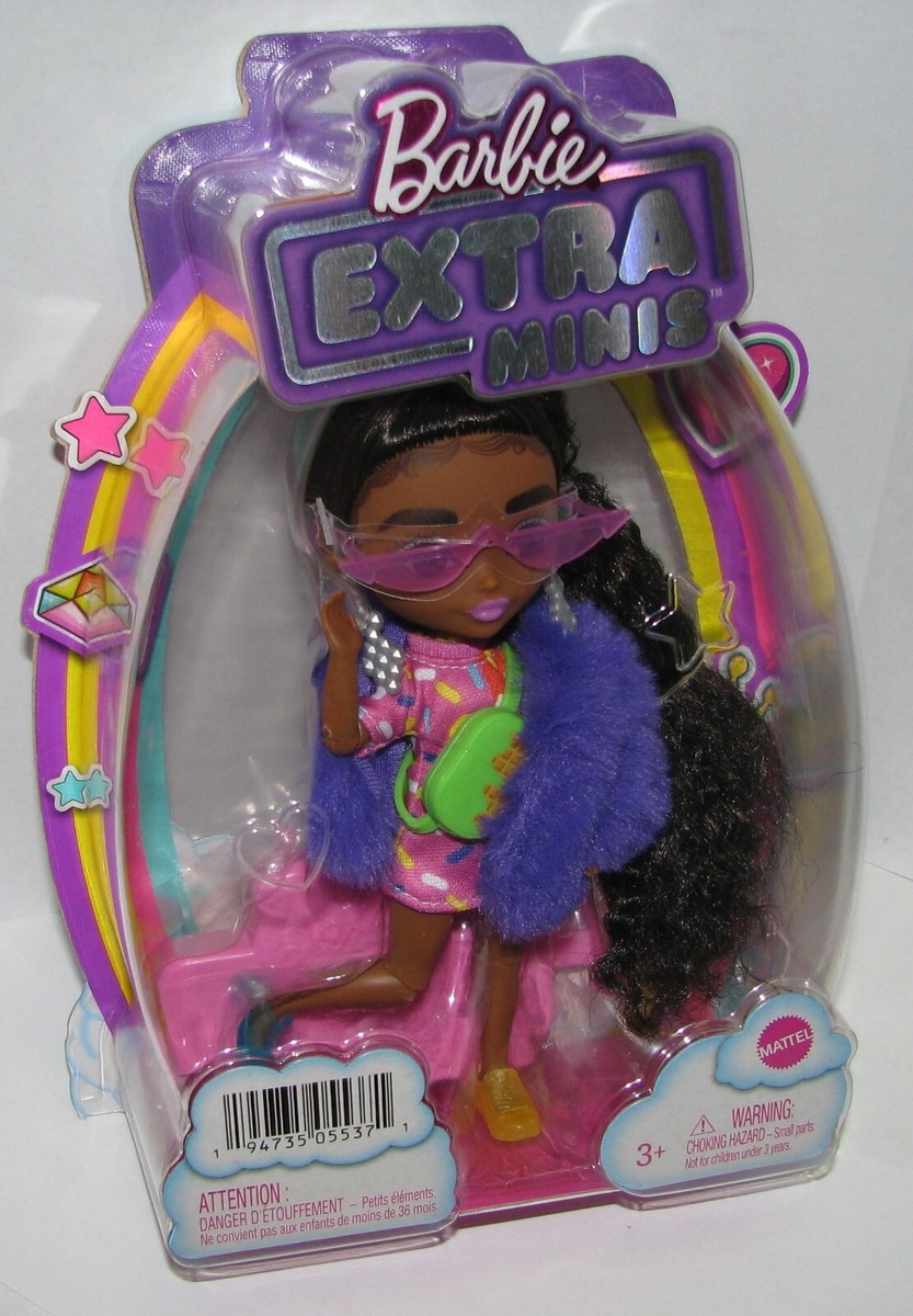 Barbie Extra Minis Black Hair 5.5