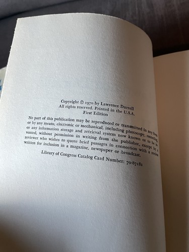 LAWRENCE DURRELL - NUNQUAM. FIRST US EDITION - Bild 5 von 6