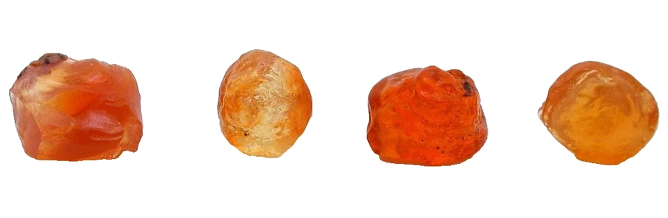 4,43 gramos 22,15 quilates naranja mexicano amarillo fuego precioso ópalo faceta gema áspera Foto 2 de 3