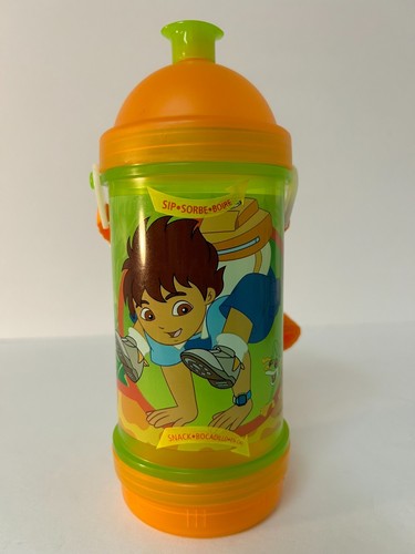 Sip N Snack Canteen Disney-Marvel-Nick Jr.-DC-Care Bears-Water Bottle - Picture 48 of 53