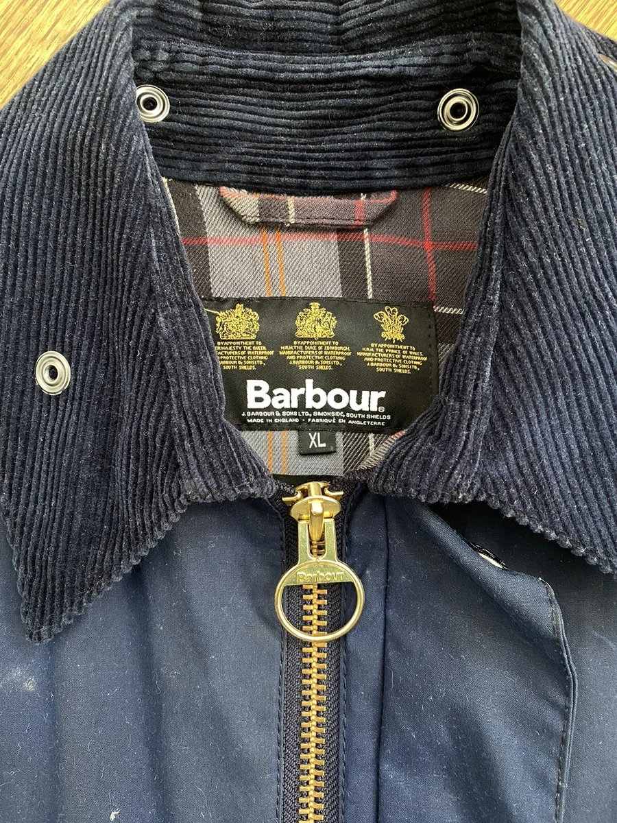 Barbour Spey Wading Jacket Rare indigo XL Bought In Japan
