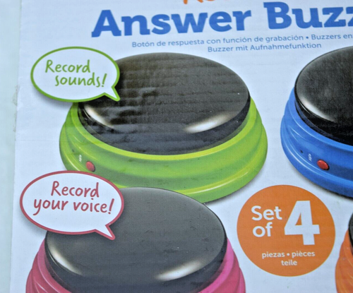 Learning Resources Recordable Answer Buzzers Set of 4 - Picture 5 of 20