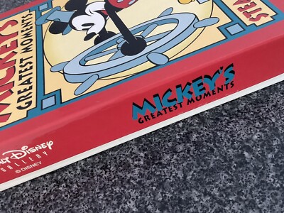 NEW Vintage Disney Mickey's Greatest Moments Steam Boat Willie