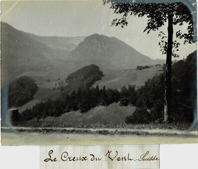 SWITZERLAND 1904 Le Creux du Vent (van)