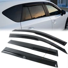 For 2006-2012 Toyota RAV4 JDM Mugen Style Window Visors Vent Shade Deflectors