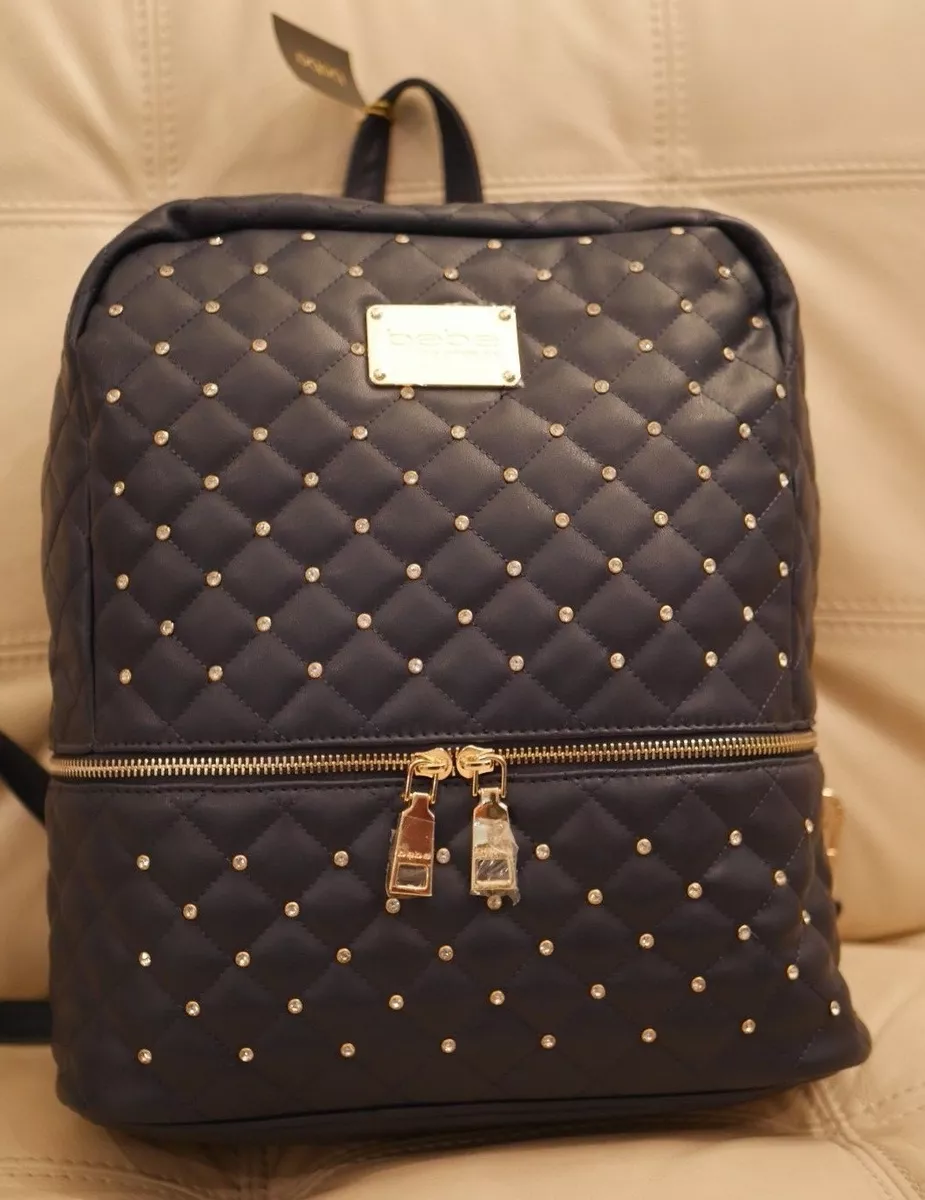 Navy book clearance bag