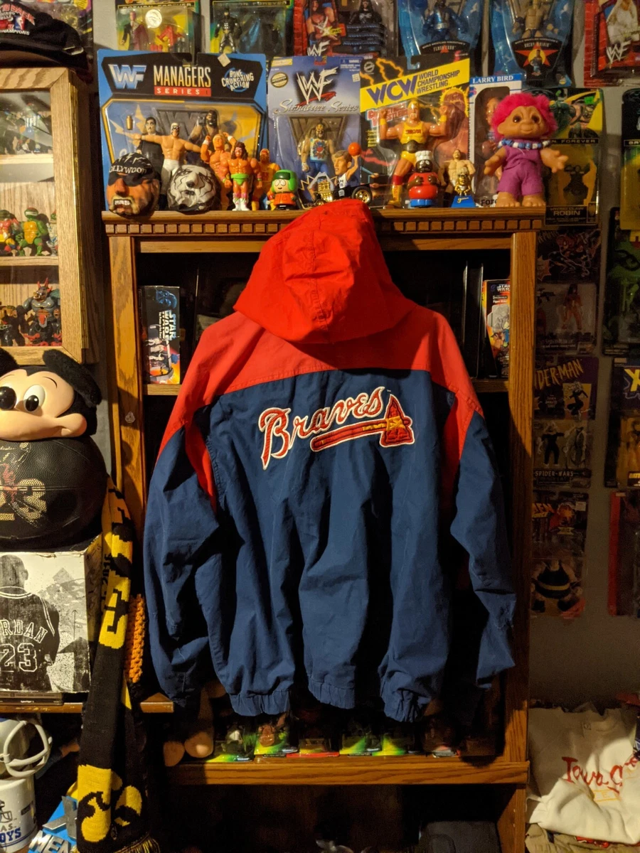 Vintage 90s Mirage Men's MLB Atlanta Braves Jacket sz XXL Pre Owned