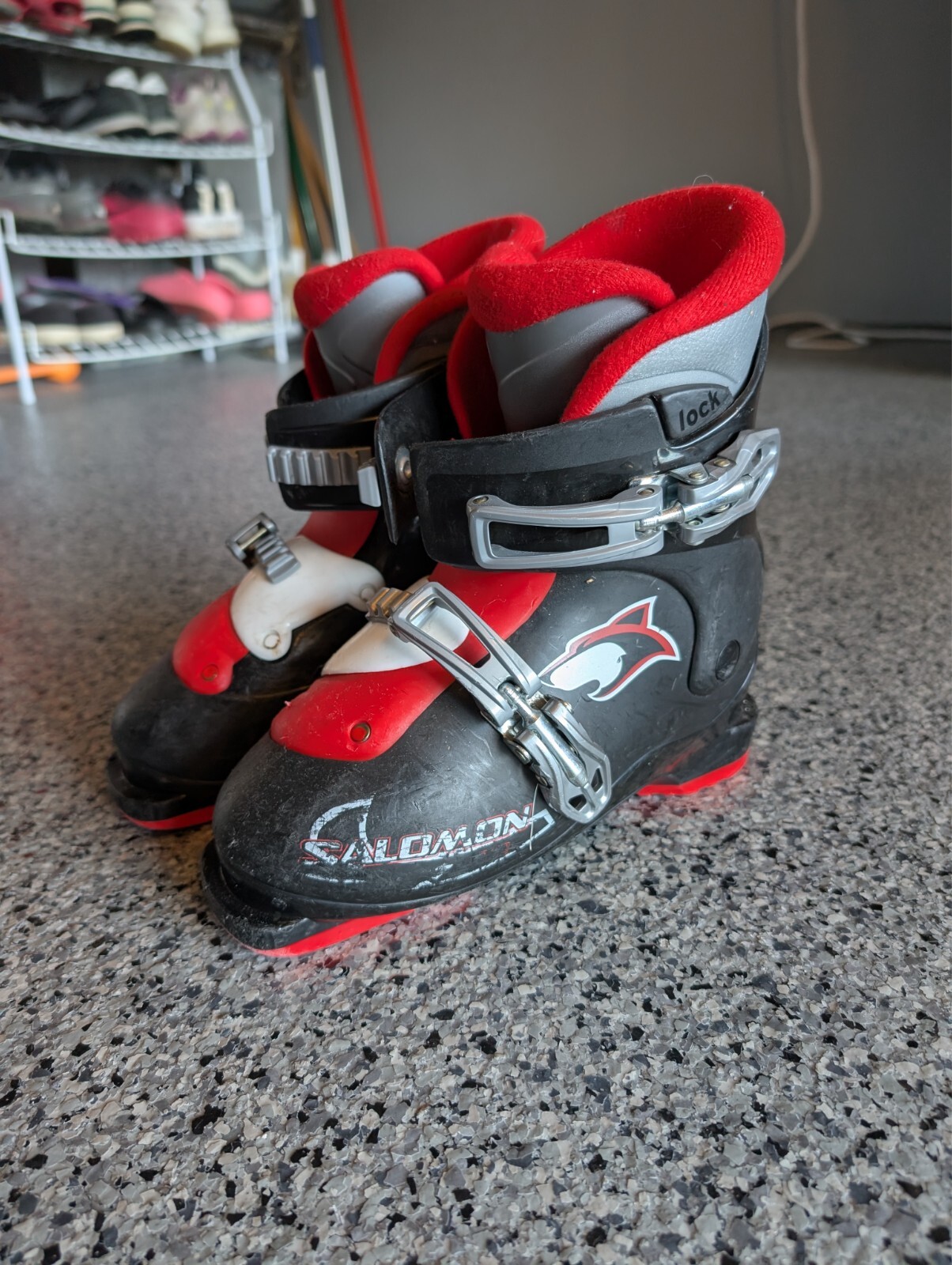 Scarponi da sci Salomon bambino taglia 21