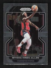 Myisha Hines-Allen 2022 Panini Prizm WNBA Washington Mystics #12