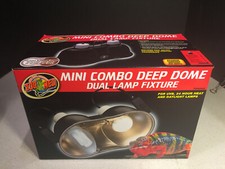 Zoo Med Mini Combo Deep Dome - Dual Lamp Fixture