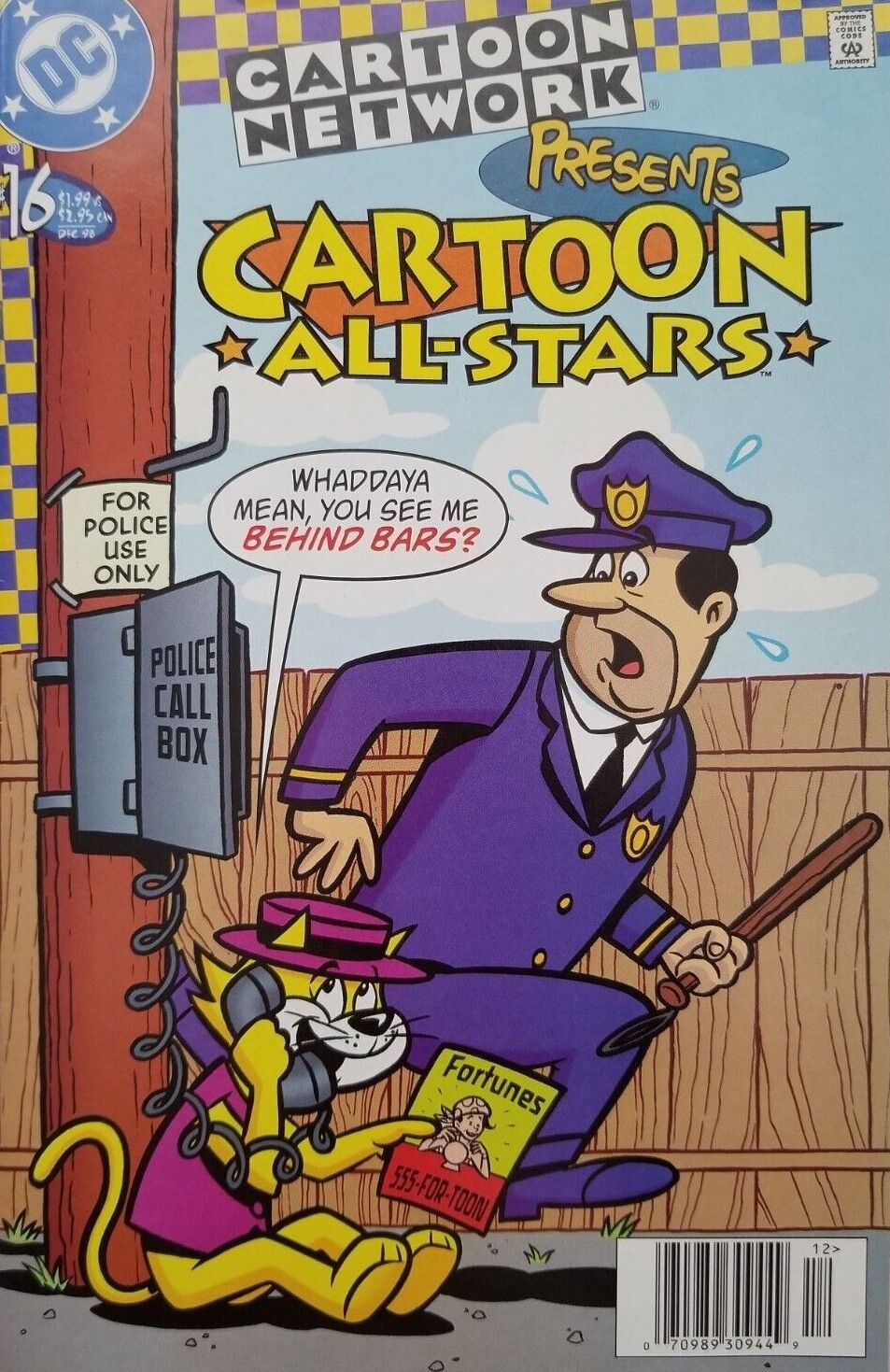 Cartoon Network Presents #16 (Newsstand) FN; DC | Cartoon All-Stars - we combine