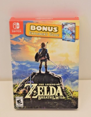 The Legend of Zelda: Breath of the Wild (Starter Pack w/ Explorer's Guide) NEW!
