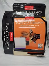  Empty Box Adaptec Easy CD Creator Deluxe Edition V3.5 Software Box