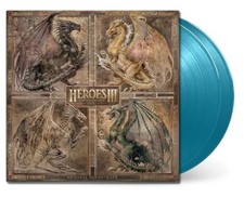 Heroes of Might and Magic III 3 Vinyl Record Soundtrack 2 LP Fortress Teal VGM
