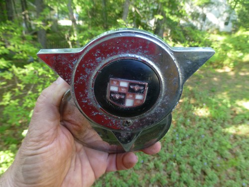Espejo retrovisor lateral Studebaker 1957 4 1/2" con emblema 1955 1956 1958 - Imagen 6 de 6