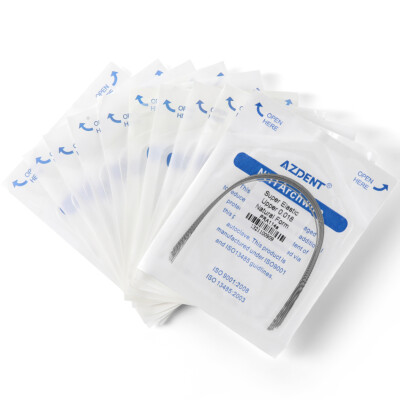#ad AZDENT Dental Orthodontic Niti Arch Wire Super Elastic Natural Nature Form Round $154.87