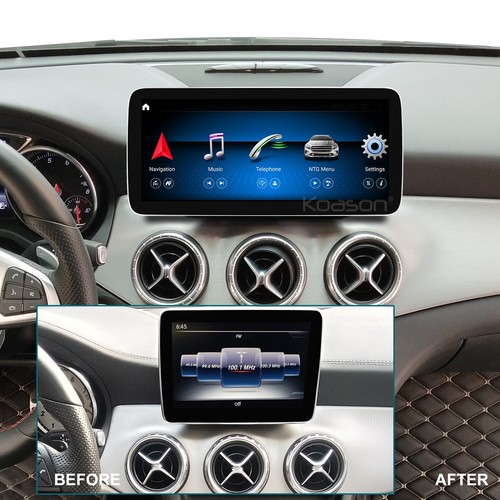 12.3 Android Screen Upgrade GPS Carplay Stereo Mercedes-Benz A CLA GLA G63 - Bild 13 von 16
