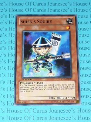 Shiens Knappe STOR-DE026 Common Yu-Gi-Oh Karte Englisch 1. Auflage Neu