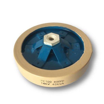 1PCS NEW FOR Ceramic Capacitor PE100 600PF 14KV 40KVA High Voltage high power #A