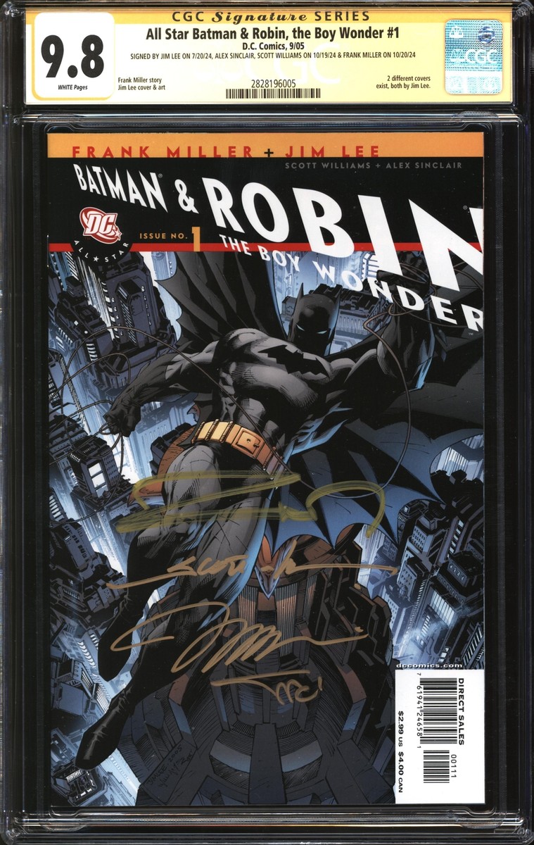 All Star Batman & Robin, The Boy Wonder (2005) #1 CGC