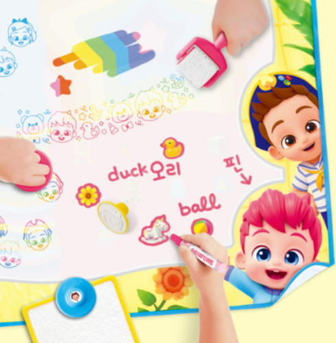 Pinkfong Bebefinn Water Magic Mat/korea - Picture 1 of 11