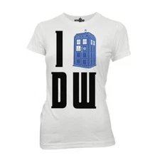 Junior's Doctor Who I Heart T.A.R.D.I.S. Lightweight T-shirt