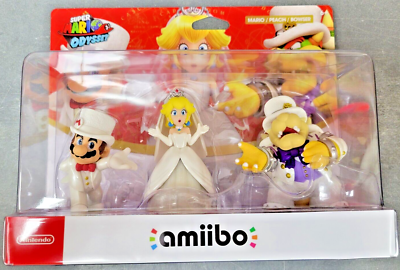 amiibo Super Mario Odyssey Series Figure (Triple Pack - Wedding