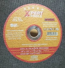 Xpert Tools 16" x 1/8" x 1" Ductile/Cast Iron and Asphalt Cut-off wheels (10pk)