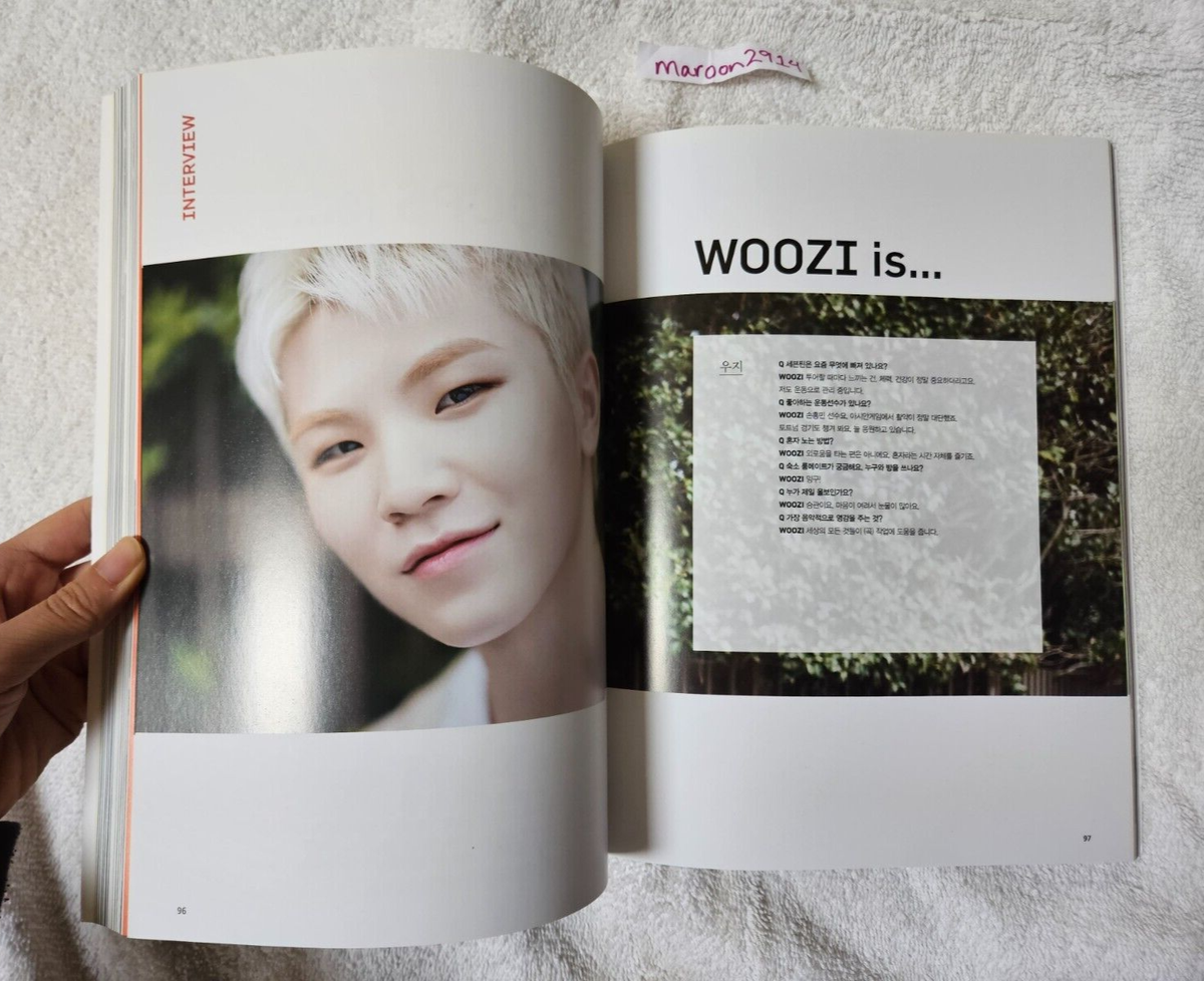 SEVENTEEN D-icon Magazine Ideal Cut Dispatch Fall 2018 Photobook