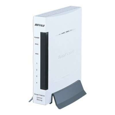 BUFFALO wired router BBR-4MG BroadStation entry model from Japan