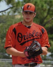 TANNER SCOTT BALTIMORE ORIOLES SIGNED AUTOGRAPHED 8X10 PHOTO  W/ COA 