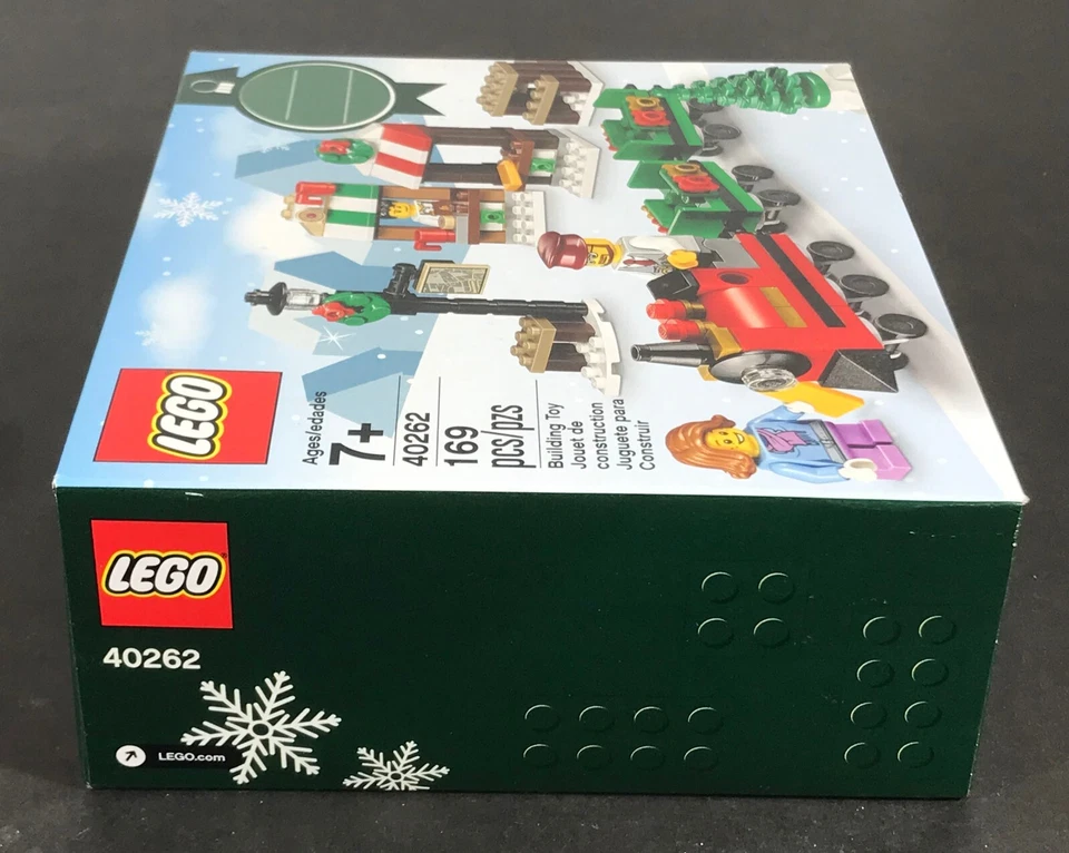 LEGO Holiday CHRISTMAS TRAIN RIDE 40262 Motor Tree Selado *Danos na Caixa* NOVO - Imagem 3 de 4