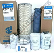 P&F Maintenance Filter Kit for CASE 580K Loader Backhoes