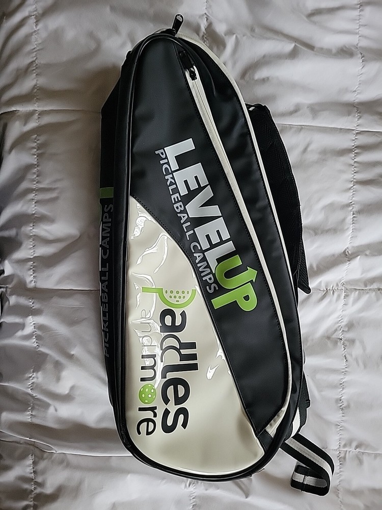 Pickleball Backpack Duffle Multizip Bag Magazine Level Up Pickleball Camps