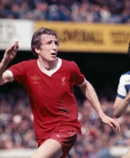 Joey Jones Liverpool against Queens Park Rangers at Loftus Road 1977 Old Photo