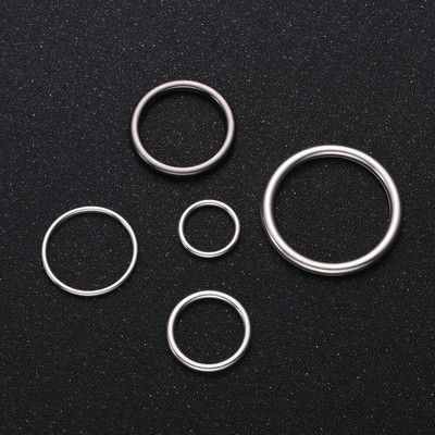  50 PCS Legierungs -Kreiszubehör Zur Schmuckherstellung Making Kit