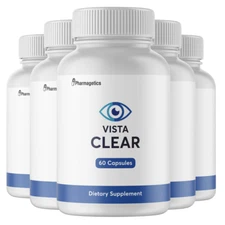 VistaClear eyes health - 5 Bottles - 300 Capsules Vista Clear 