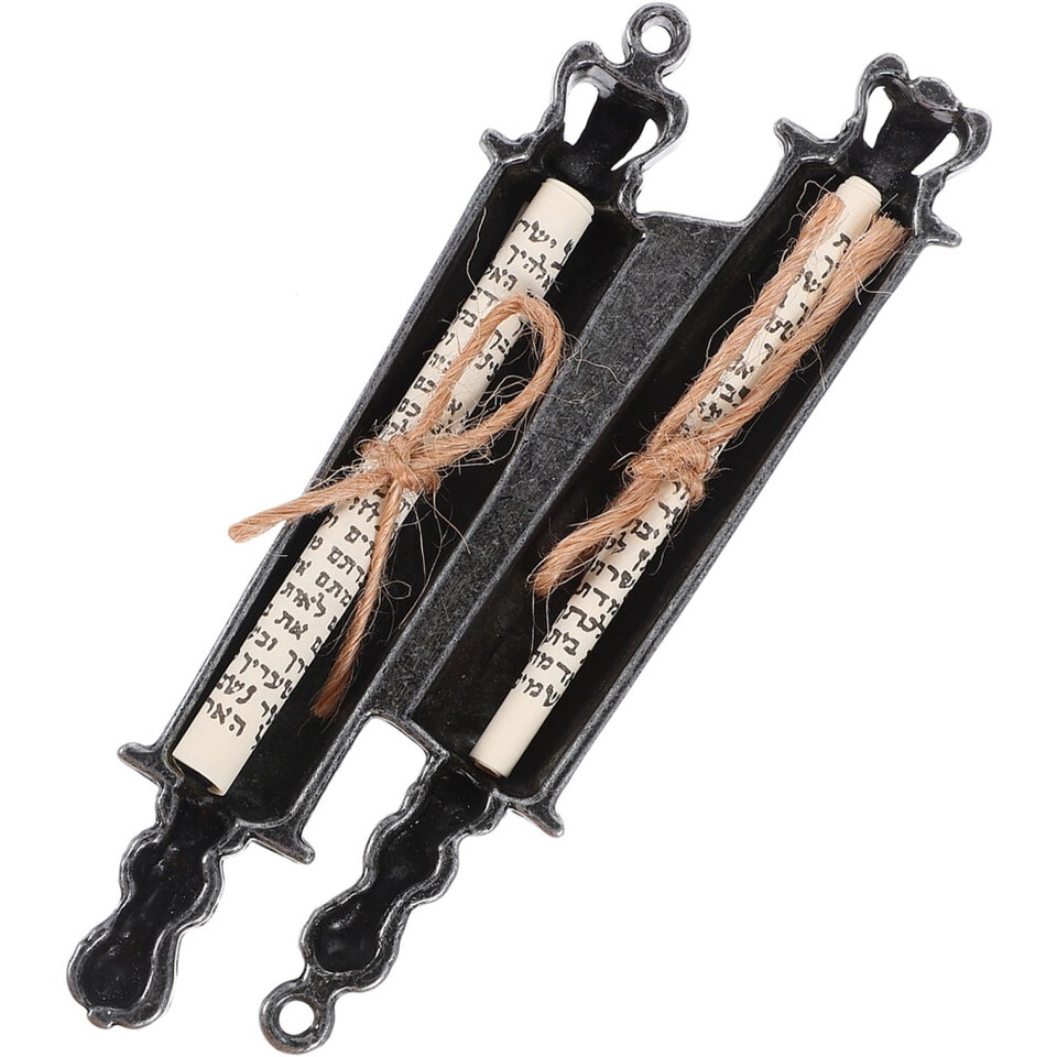 Mezuzah with Scroll for Door Jewish Prayer Front Gatepost Holy Miss eBay