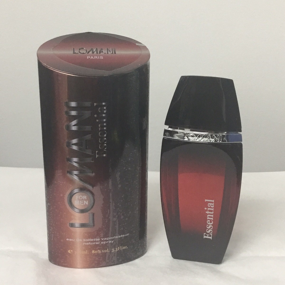 Lomani Essential Cologne for Men 3.3 Oz 100 Ml Eau De Toilette