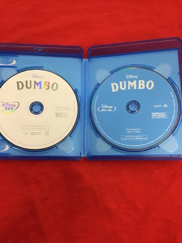 DUMBO: (Blue-ray+DVD,2019) W/Slipcover, NO digital Copy, **LIKE NEW** See Pics! - Picture 5 of 7