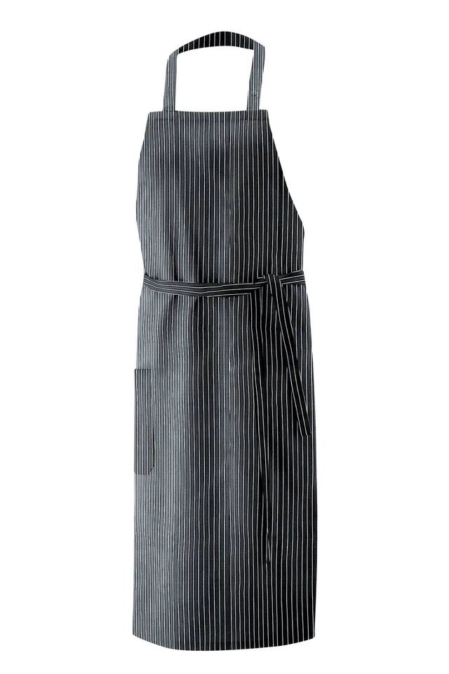 Exner Latzschürze Schürze 80 x 100 cm Nadelstreifen oder pepita
