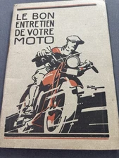 Antique Original Graphic 1929 Gargoyle Motorcycle Lubrication Guide Vacuum Oil