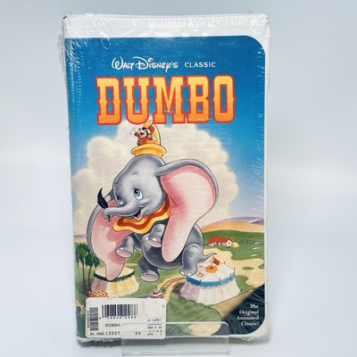 Walt Disney s Classic Dumbo VHS Tape Black Diamond Edition The Original New 