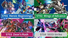 Bandai Gundam Card Game Start Deck Heroic Beginnings ST01A Sealed Official JPN