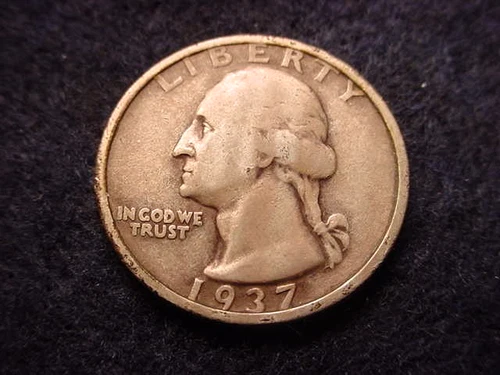 1937-S WASHINGTON QUARTER GREAT KEY DATE COIN!!    #2