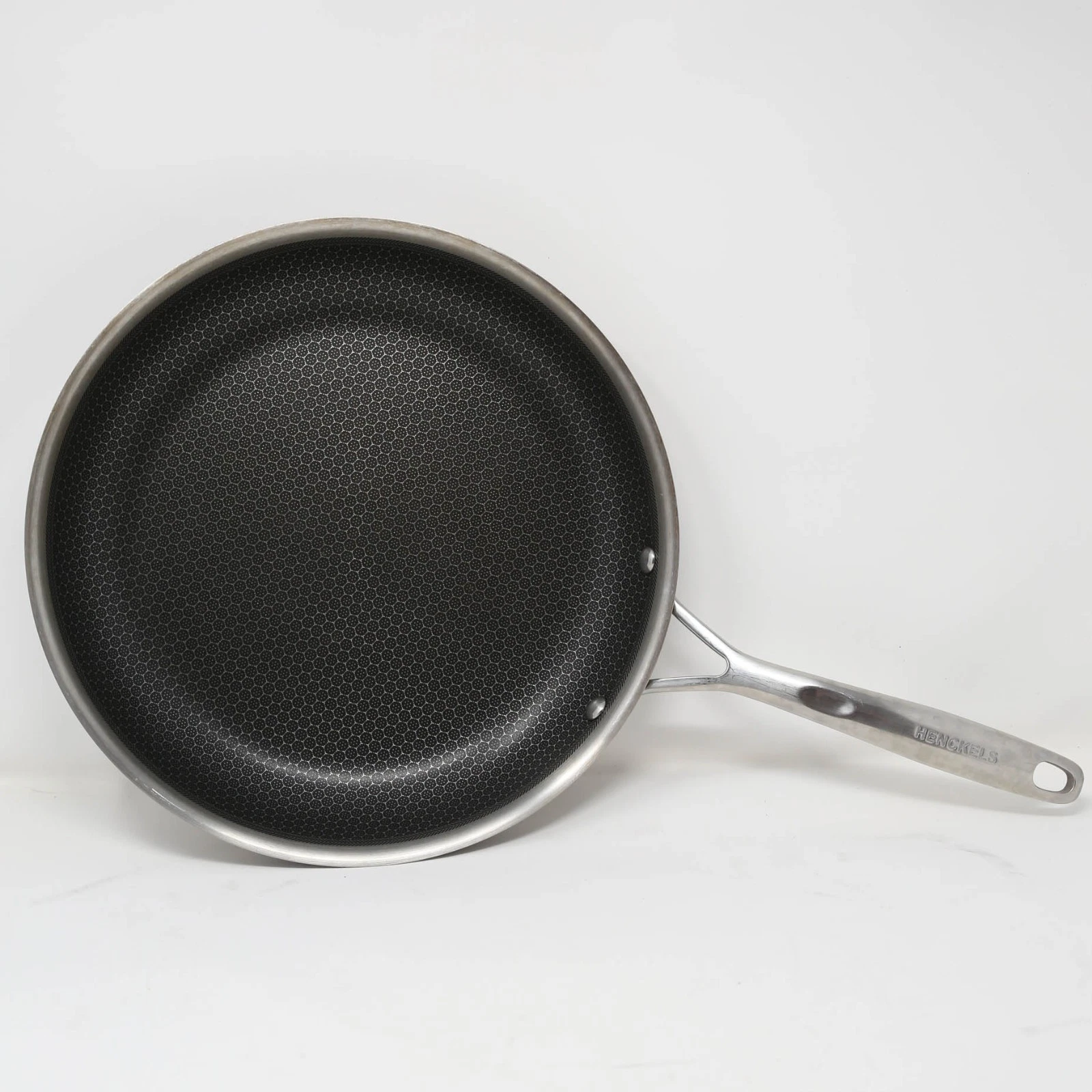 Henckels Paradigm 12 Inch Stainless Steel Honeycomb Nonstick Frying Pan Skillet